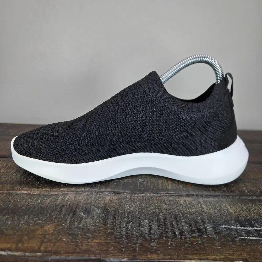 Vessi Everyday Move Slip On Womens Size 7 Waterproof Shoes Sneakers Onyx Black